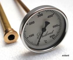 Thermometre de four M-600°/20 avec tuyau pour la description en détail, cliquez ici!